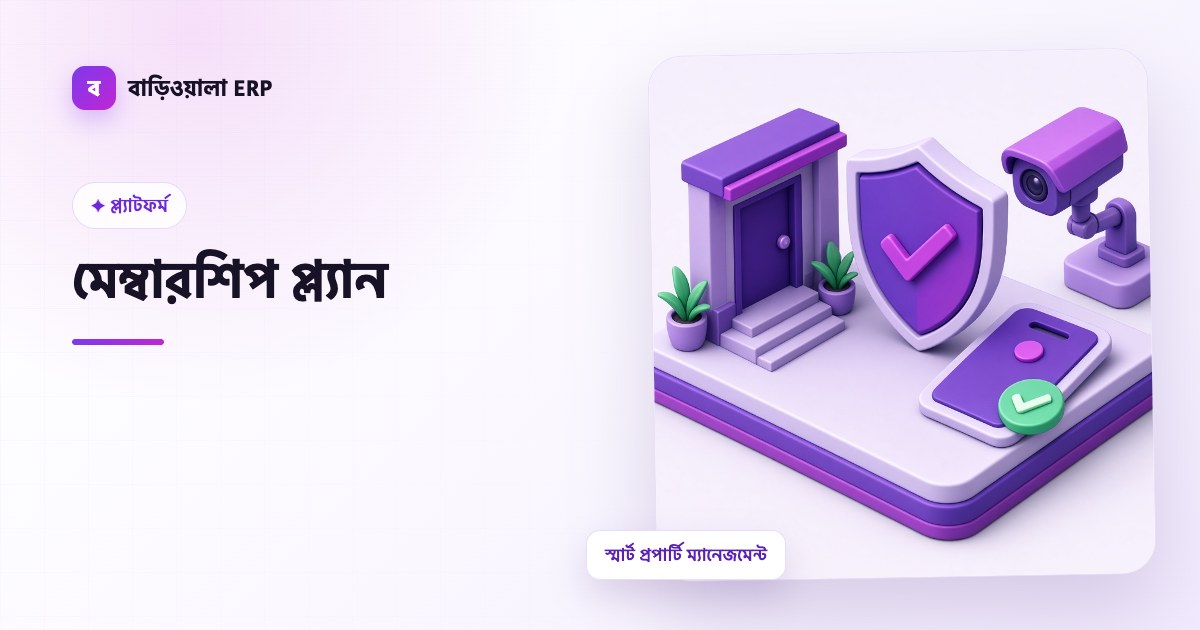 মেম্বারশিপ প্ল্যান ফিচারের ইলাস্ট্রেশন